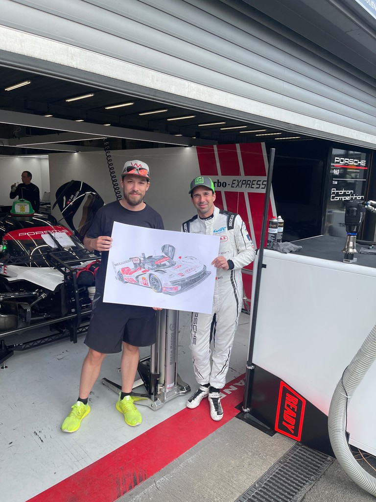 Woidherr (@woidherr90) on Twitter photo tada here is the finished <a href="/neeljani/">neel jani</a> <a href="/ProtonRacing/">Proton Competition</a> #drawing
and yeah as i said i fucked it up in the end, so don´t look closer🤣
also big thx to Neel for his time and the short talk! Feel so bad for you guys, cause you deserved the win in spa😐️
#WEC #art <a href="/FIAWEC/">FIA World Endurance Championship</a> <a href="/Siegerdesigns/">Siegerdesigns</a> tada here is the finished <a href="/neeljani/">neel jani</a> <a href="/ProtonRacing/">Proton Competition</a> #drawing
and yeah as i said i fucked it up in the end, so don´t look closer🤣
also big thx to Neel for his time and the short talk! Feel so bad for you guys, cause you deserved the win in spa😐️
#WEC #art <a href="/FIAWEC/">FIA World Endurance Championship</a> <a href="/Siegerdesigns/">Siegerdesigns</a>