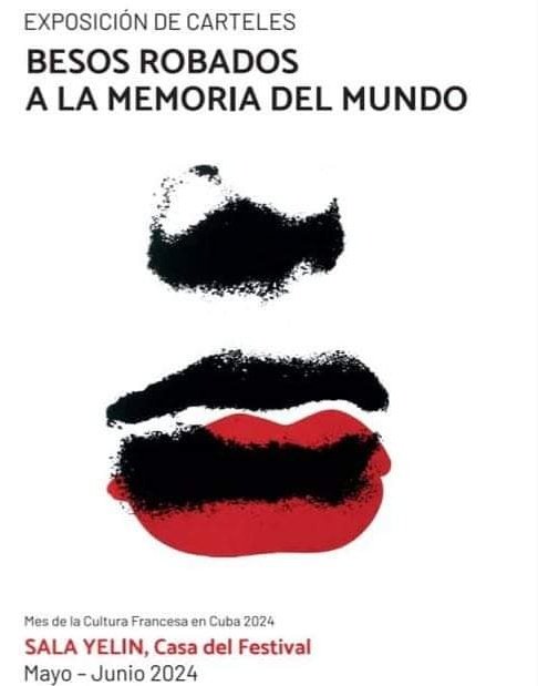 🖇 La época de esplendor del cartel cinematográfico en Cuba tendrá protagonismo en la exposición Besos robados a la Memoria del Mundo, a inaugurarse este miércoles 15 en la Casa del Festival Internacional del Nuevo Cine Latinoamericano. #CubaEsCultura #FestivalDelCine