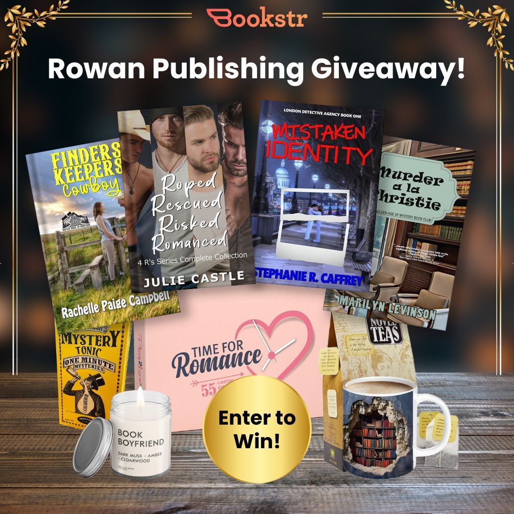 🎁 GIVEAWAY! 🔥 In celebration of their newly established publishing house, Rowan Prose (@rowanprose) has put together an amazing book lover’s prize pack filled with books, candles, a Bookshop.org gift card, and so much more! 🔗 Enter here: bit.ly/3weBbtl