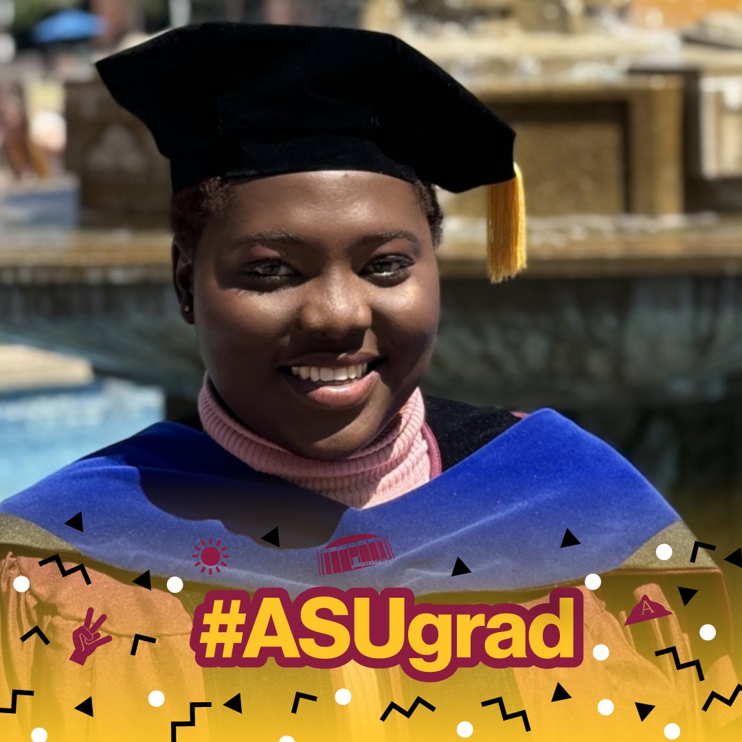 #ASUgrad Ndey Bassin Jobe was questioning how her degree would actually help people. That’s when she found @ASU and an interest in mosquito-borne diseases. Now she’s graduating this spring with a PhD in biology and is heading to the @CDCgov ow.ly/GMRH50RCgG4