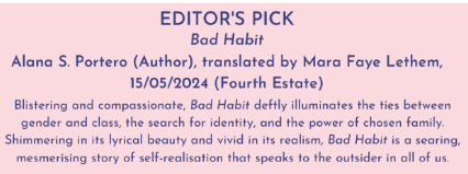 BAD HABIT by @VelvetMolotov was the Editor's Pick in the May edition of @TheDebutDigest! 👄