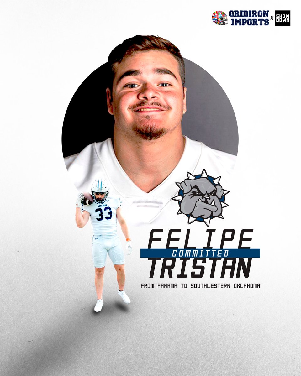 We are incredibly excited to share that Panamanian 🇵🇦🇵🇦 Family Member @Felipetristan06 has committed to @SWOSUFootball! Congratulations on your determination and unwavering commitment to your football journey! @TJCFOOTBALL @brookhillguard @ShowdownVisuals