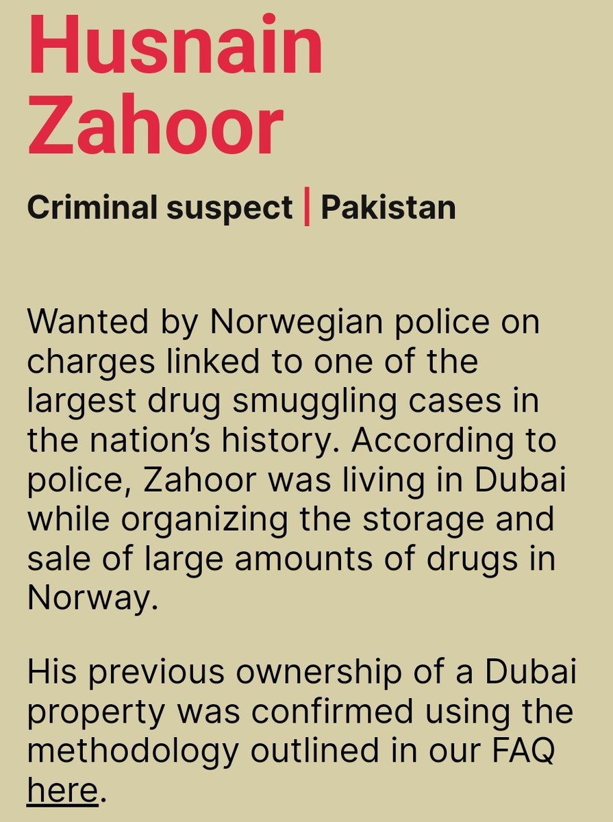 ناروے میں منشیات اسمگلنگ سے منسلک رہنے والے پاکستانی ظہور حسین کا نام بھی دبئی لیکس میں شامل۔ یہ کون ہیں؟