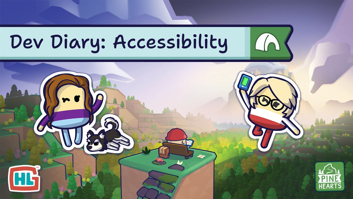 Pine Hearts ๐ฒ (@pineheartsgame) on Twitter photo Happy Global Accessibility Awareness Day! #GAAD
Join Searra (<a href="/SearraLeishman/">๐ฒ๐บ Seawolf ๐ด๓ ง๓ ข๓ ณ๓ ฃ๓ ด๓ ฟ๐ฒ</a>) and Melissa (<a href="/f0xrocket/">foxโจ</a>) in this exclusive Accessibility focused Dev Diary as they chat through some of the features and challenges faced when designing for Pine Hearts! ๐
๐ youtu.be/gfI0-DJO6cw?siโฆ Happy Global Accessibility Awareness Day! #GAAD
Join Searra (<a href="/SearraLeishman/">๐ฒ๐บ Seawolf ๐ด๓ ง๓ ข๓ ณ๓ ฃ๓ ด๓ ฟ๐ฒ</a>) and Melissa (<a href="/f0xrocket/">foxโจ</a>) in this exclusive Accessibility focused Dev Diary as they chat through some of the features and challenges faced when designing for Pine Hearts! ๐
๐ youtu.be/gfI0-DJO6cw?siโฆ