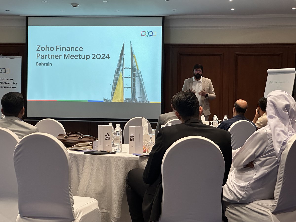 Just wrapped up an incredible session with our Bahrain Partners! From enlightening sessions to vibrant networking, tonight was buzzing with energy. 

Looking forward to the next one! 

Interested in becoming a part of our journey? Join our partner program🔗zoho.to/WSi