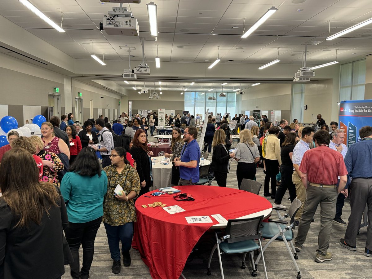 UTMB Research Day is in full swing, with about 40 entities sharing their great work at the Core Showcase. Visit the Health Education Center through 2 p.m. to learn about some of the resources and teams helping enhance research excellence at UTMB.