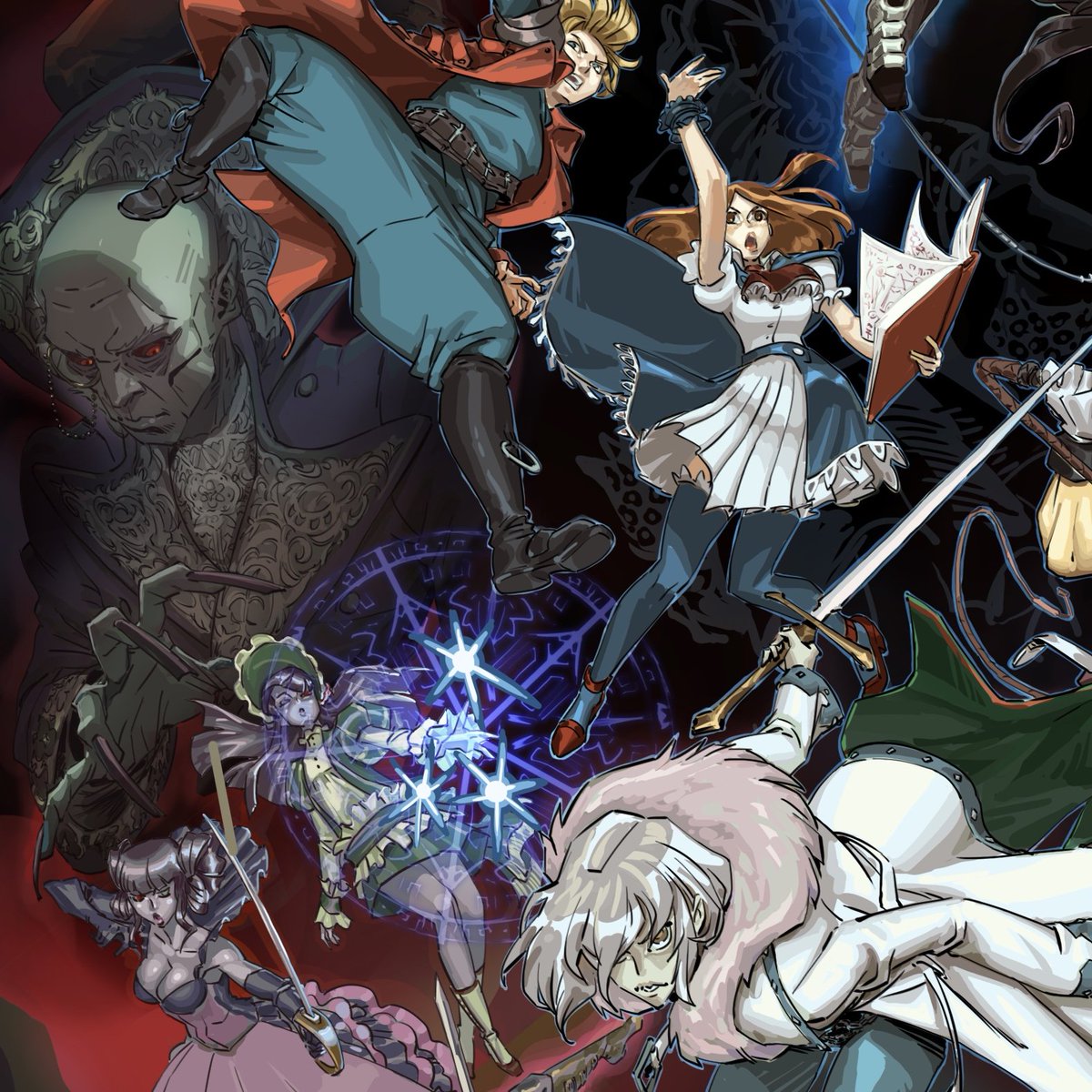 poipopoi_'s tweet image. Je vous ai déjà dit que j'aimais les Castlevania sur console portable?