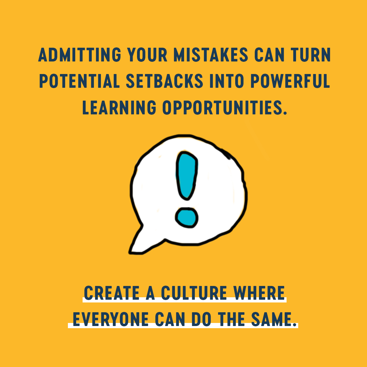 Mistakes are part of growth. Discussing yours openly sets a transparency standard, builds trust, and encourages others to share their own. This creates a culture where innovation thrives on collective improvement, not fear of failure. #Multipliers