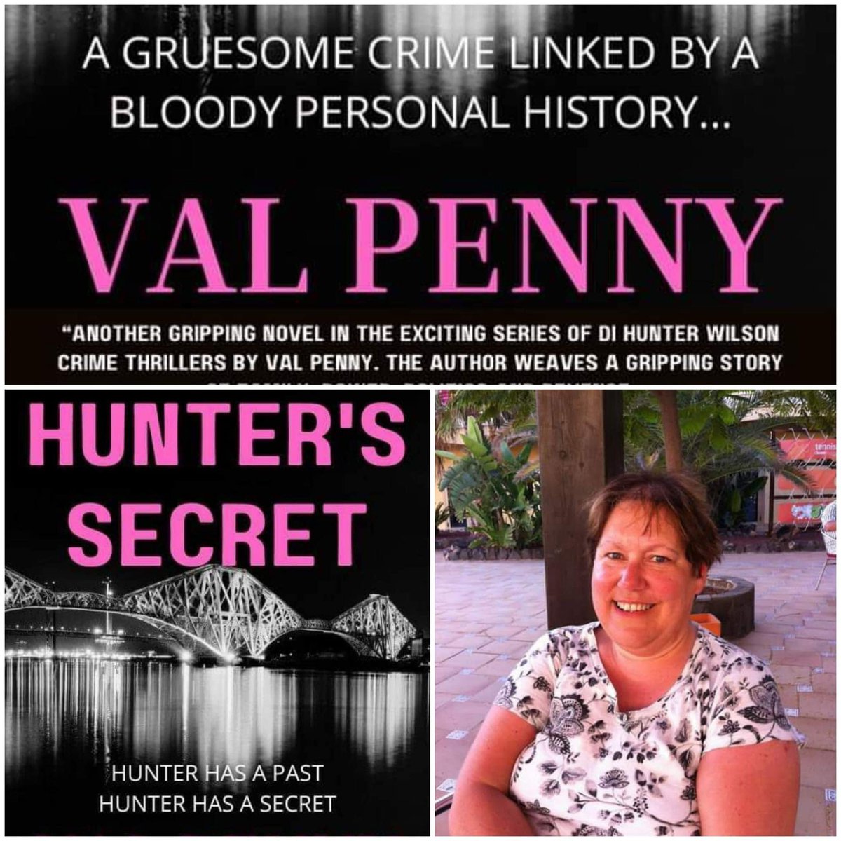 Such a great 5* review for Hunter’s Secret - ‘Val never disappoints . She skilfully draws the reader into Hunter’s world and ensures they stay there until the bitter end. Brilliant read.’ Get it here - tinyurl.com/ezer746e #ku #crimefiction.