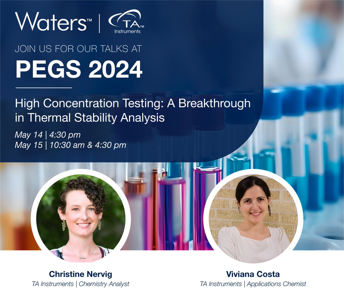 Visit us at @PEGSboston booth 417 to see industry-leading biopharma analysis technology. And don't miss our poster B090 on high concentration thermal stability analysis. #PEGSummit #Biopharma