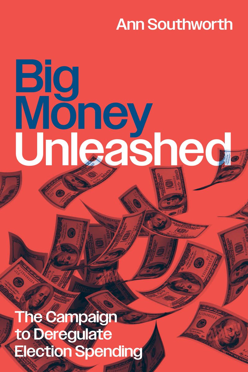 While we prepare for the 2024 Presidential Election, we talked with Ann Southworth, author of BIG MONEY UNLEASHED, to discuss some of the history that has shaped our current political landscape: bit.ly/3KlGTNH