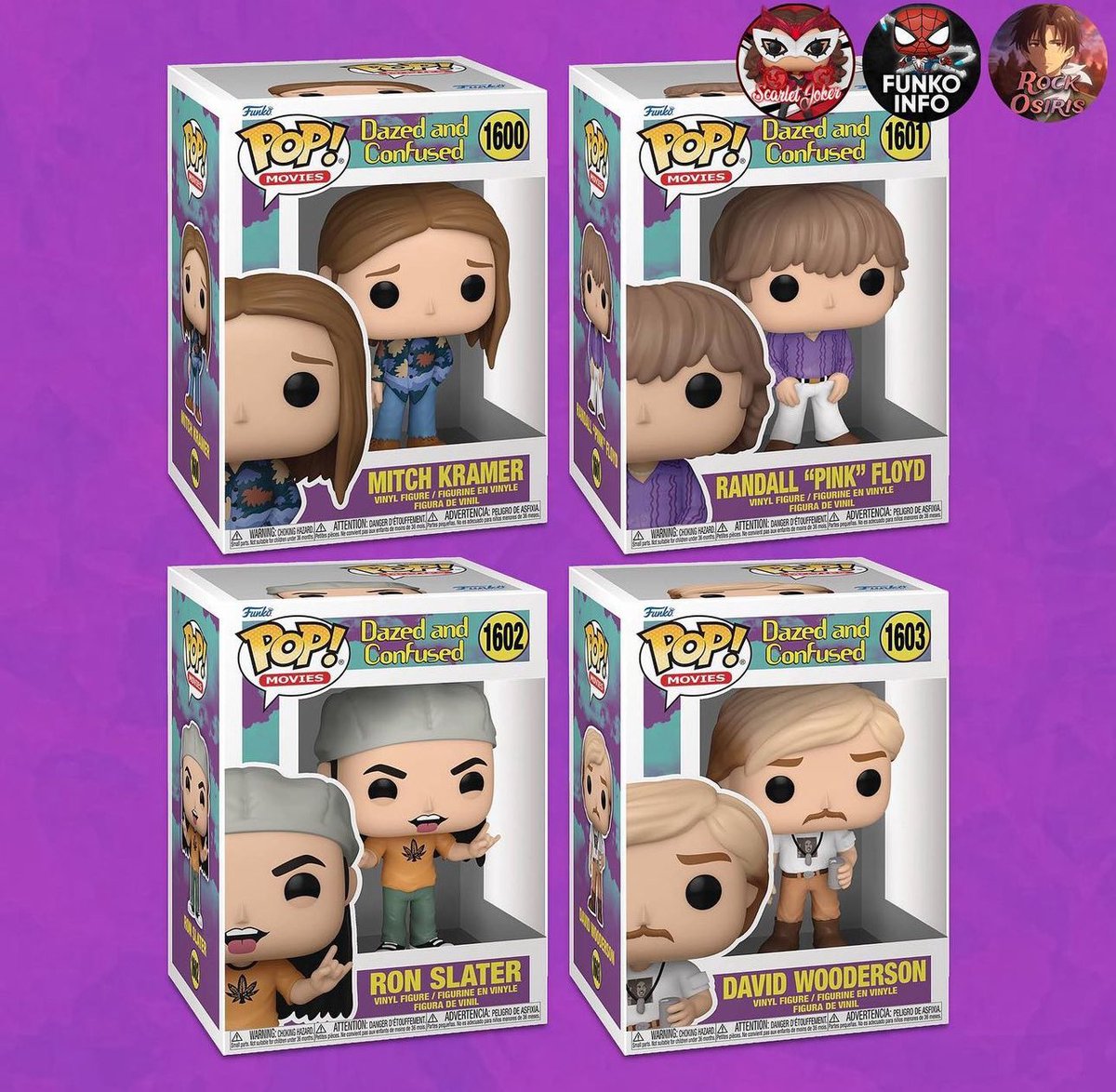 First look at Dazed & Confused Pops!
.
Credit @funkoinfo_ 
#DazedandConfused #Funko #FunkoPop #FunkoPopVinyl #Pop #PopVinyl #Collectibles #Collectible #FunkoCollector #FunkoPops #Collector #Toy #Toys #DisTrackers