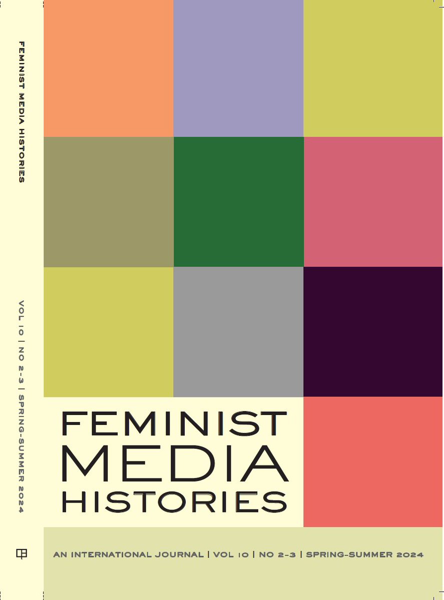 Also, our latest 10.2-3 issue, “Curating Feminist Film Archives,” is now FREE for a limited time! Access the full issue here: online.ucpress.edu/fmh/issue/10/2… @ucpress