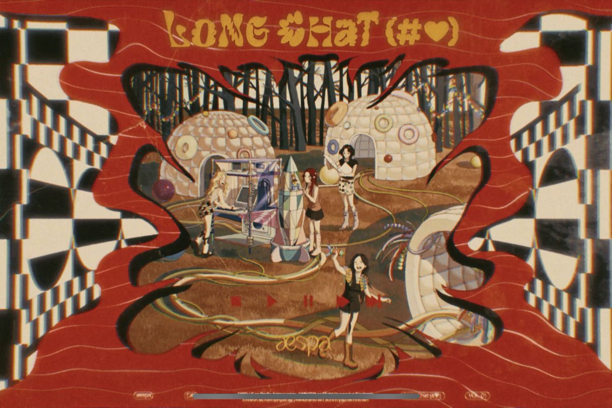 _lamang's tweet image. 에스파(Aespa) &amp;lt;Armageddon&amp;gt; ‘Long Chat (#♥)‘ Universe 영상 전반에 삽입된 2D 애니메이션 파트를 제작했습니다. 완성을 함께해준 팀원분들 너무 수고하셨습니다!
@aespa_official @SMTOWNGLOBAL