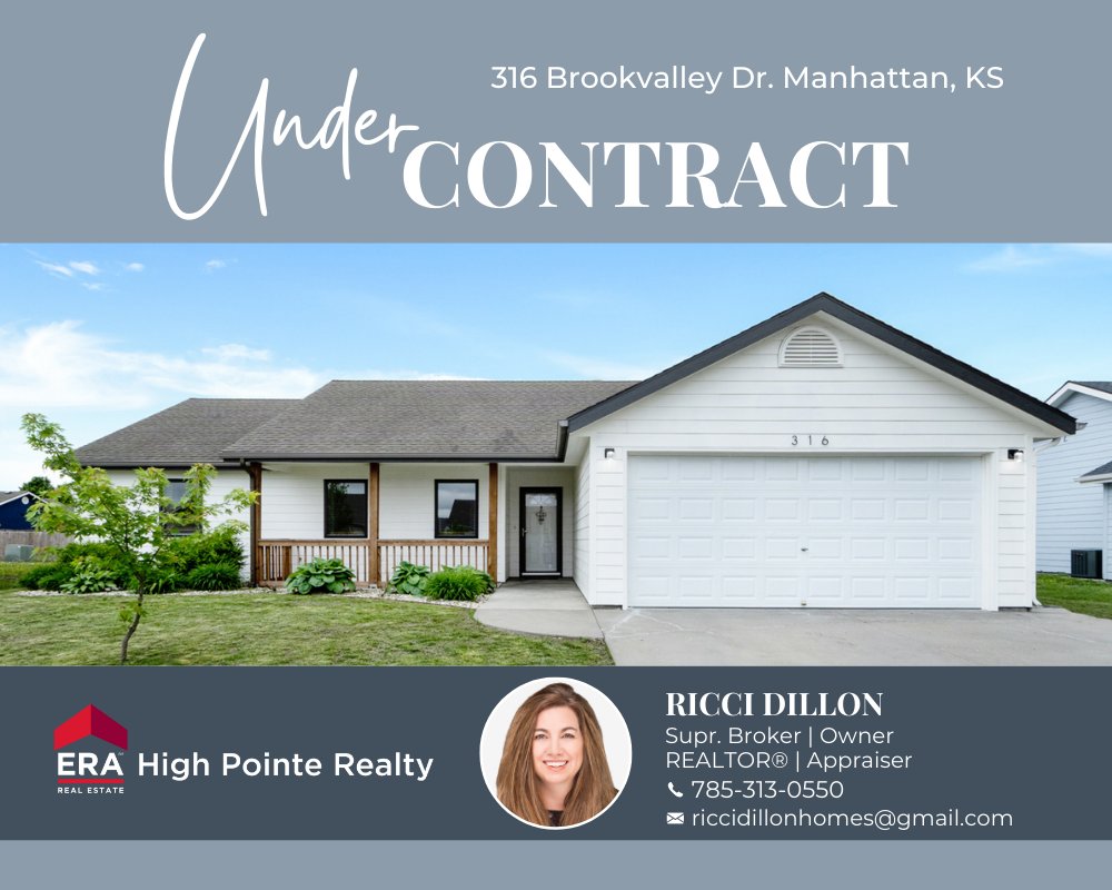 🏡Listing Agent:  Ricci Dillon
#ERAHighPointeRealty #teamhighpointe #realestate #homesweethome #undercontract