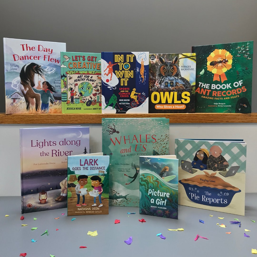 It's Publishing Day! Congratulations to the creators of these amazing new titles. 📚 Learn more: orcabook.com/new-releases