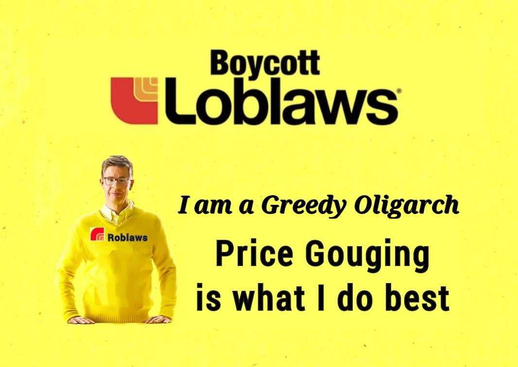 #BoycottLoblaws