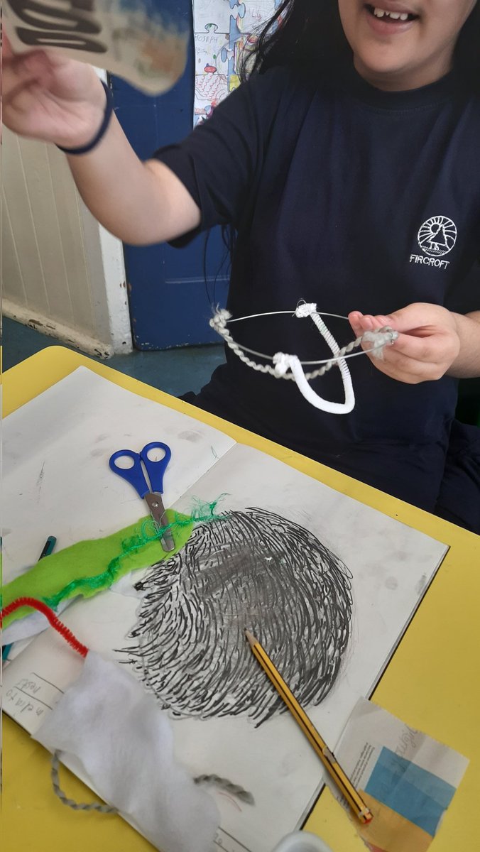Year 4 have had a creative afternoon making their own nest sculptures! #accessart