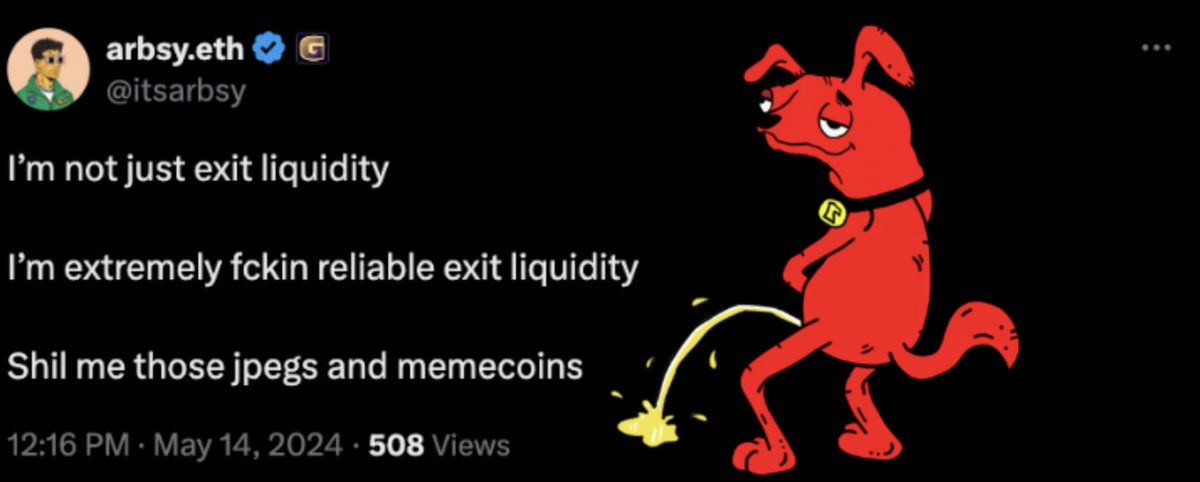 @itsarbsy Theres this big red dog we all grew up with....

he built a meme gen in 3 days from cto...

the community is bootstrapping lpeeeeee.

Dont fade this one... 

Iamcliffurd.com

$Cliffurd