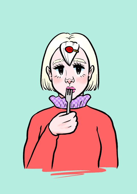 「short hair strawberry」 illustration images(Latest)