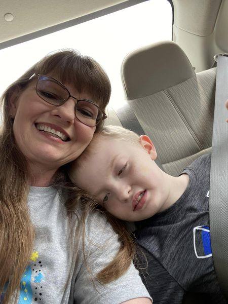 Pray for Greyson with DIPG:🙏🏼🎗️❤️ ”Update on Greyson: Went back to oncologist last Thursday (unscheduled) Greyson’s tumor is becoming very aggressive. They have started him back on steroids to help reduce the brain swelling. He needs help walking and gets choked eating and