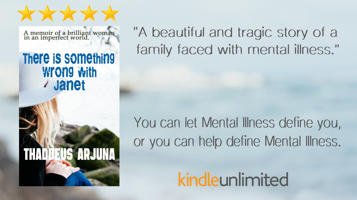 #RT @ThaddeusArjuna

A Chronicle of Life with an Insane Parent
“The fascinating true memoir about one boy’s experiences growing up with a manic/depressive mother…”

#Free w/#KindleUnlimited

 amazon.com/Something-Wron…

#Memoir
#Biography
#ShortReads
#WritingCommunity