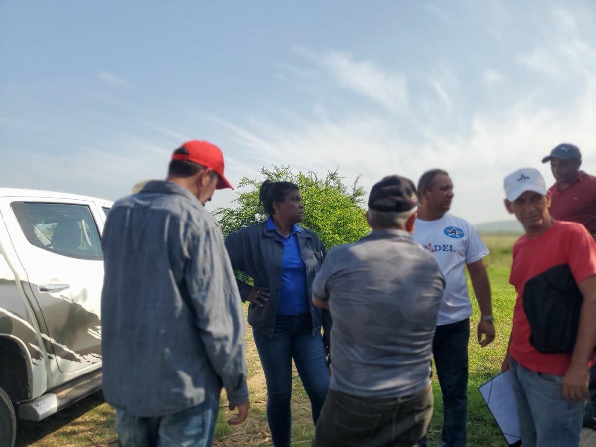 Hoy evaluamos el proceso de cambio de matriz energética para el abasto de agua a la población en #Contramaestre. #SantiagoDeCuba