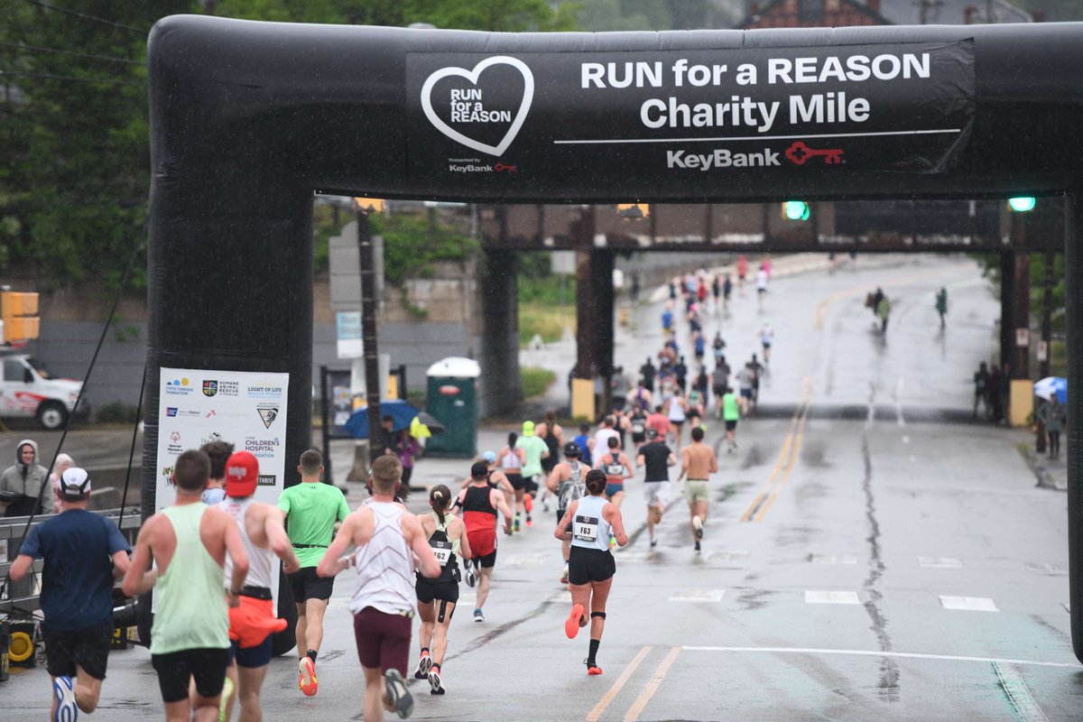 Thanks to our incredible community we are celebrating a record-setting year for our Run for a Reason Charity Program presented by @keybank! There's still time to make an impact, fundraising is open until May 31st. Donate now: thepittsburghmarathon.com/pages/RFAR-pit…