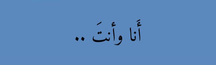 لايُليقُ بنا سوى نحنُ.