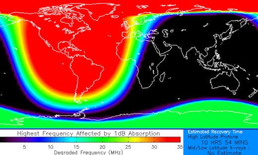 The sun has unleashed the biggest solar flare of this solar cycle a massive x8.7 flare

donegalweatherchannel.ie/live-aurora-no…

#aurora #ireland #northernlights #WildAtlanticWay #astronomy #astro #space #spaceweather
