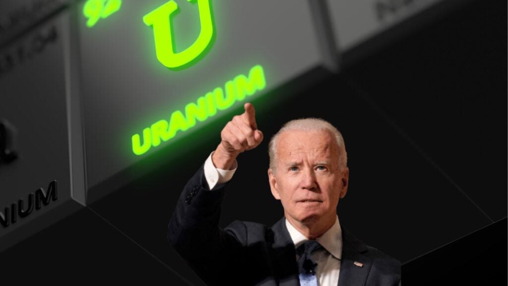 Biden Signs Ban On Russian Uranium Into Law In Win For Domestic Miners

Uranium miners have been bulking up production capacity as prices rise on expected reactor demand.

Administration trying to balance decarbonization against concerns of potential environmental harm from…