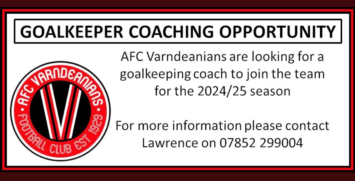 ⚽️ New Role Avaliable ⚽️ Please Contact First Team Manager @LawEdwardsBHA if you’re interested.