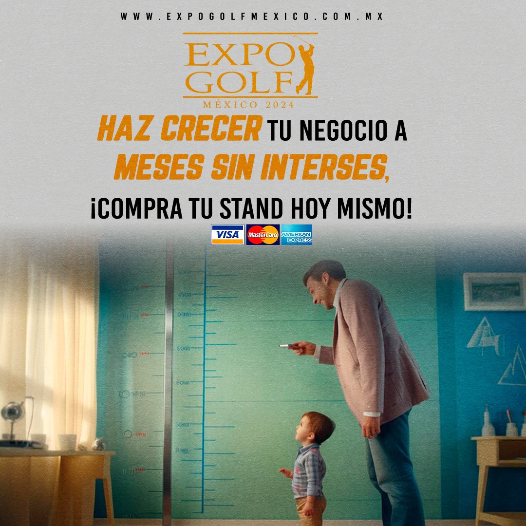 "¿Buscas nuevas oportunidades de inversión en la industria del golf? Expogolf reúne a los principales actores del sector, brindándote la posibilidad de explorar proyectos innovadores y rentables."
Envíame un mensaje al whatsapp:
wa.me/5213324548991