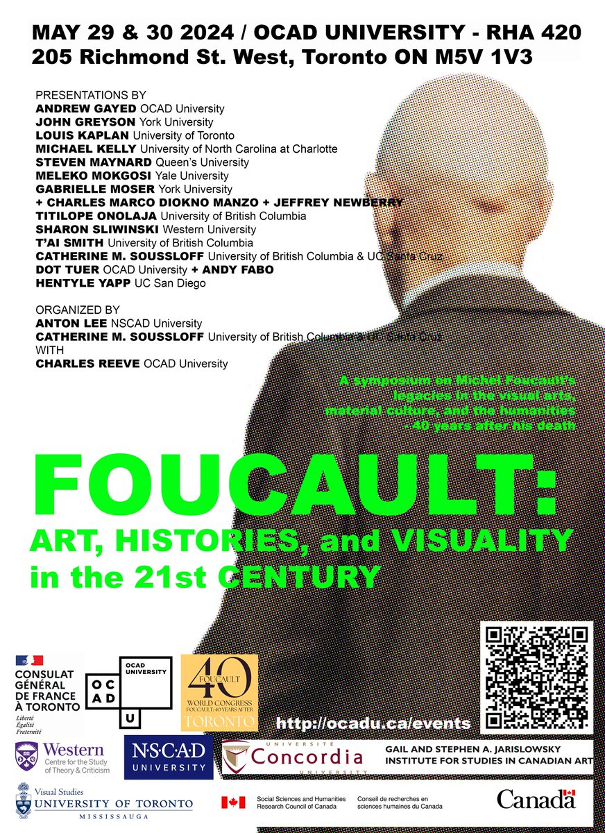 👀👀👀
ocadu.ca/event/foucault…