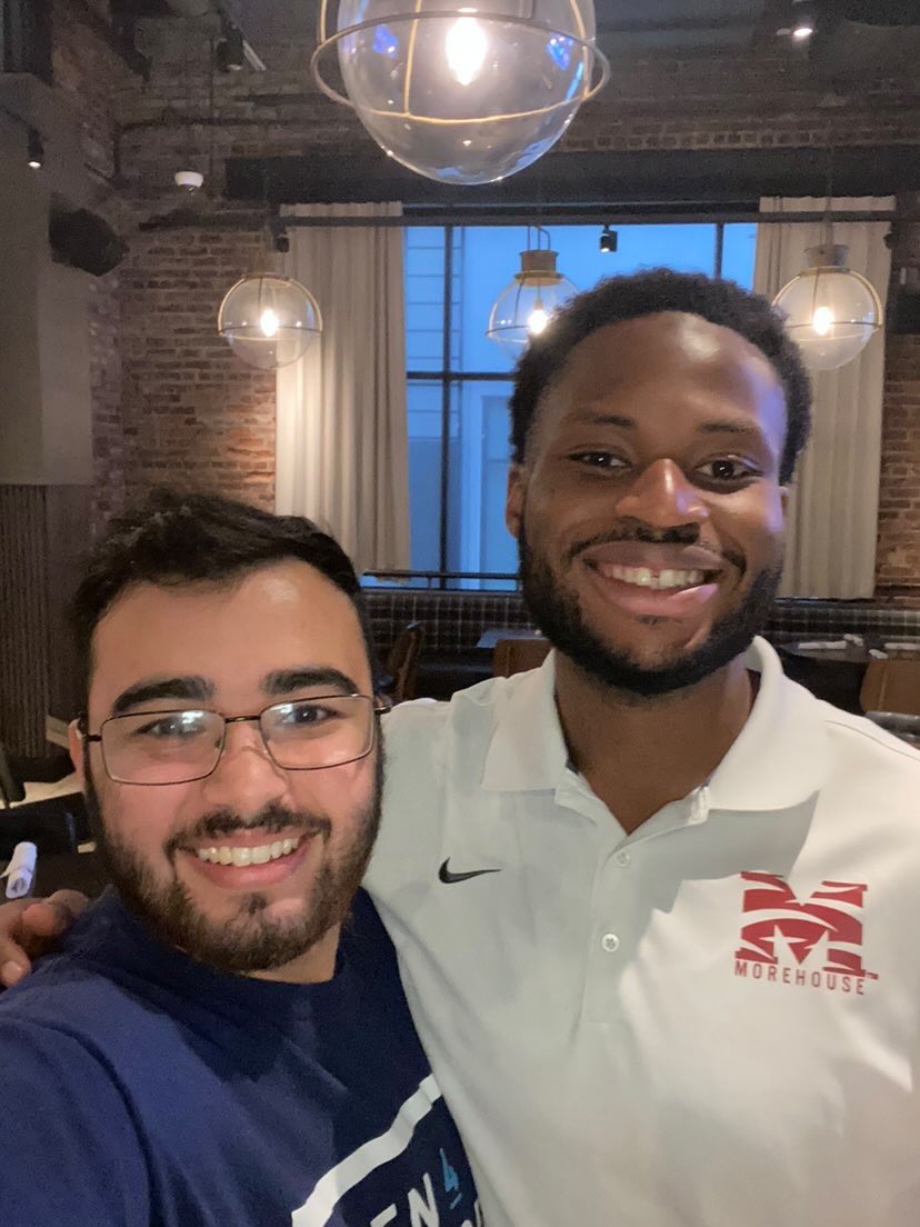 Our endorsed candidate @BerryforGA with our National Deputy Director of Programs Cameron Landin! College dems in GA do it different 🙌