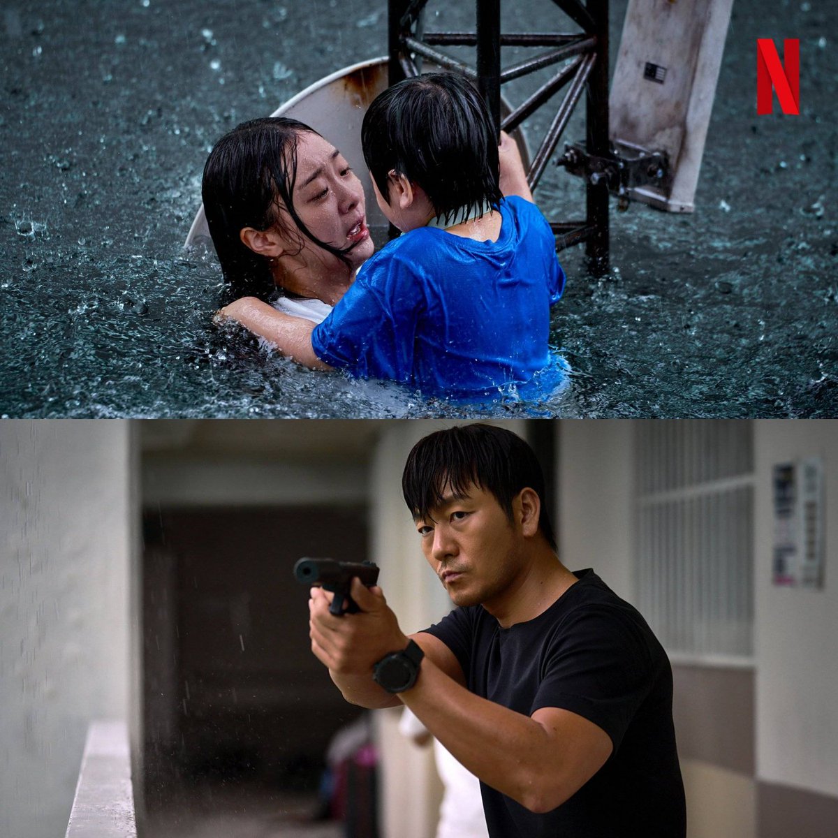 Netflix original movie 'The Great Flood' still cuts 

#KimDami #ParkHaesoo