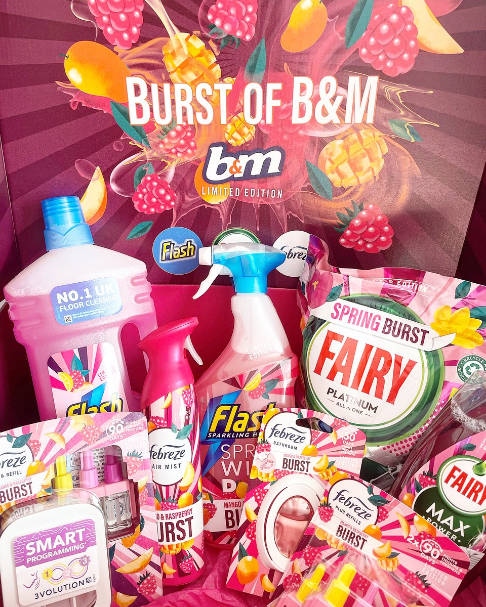This #LimitedEdition Mango & Raspberry Burst range is a summer vibe🥭😎! We love you showing it off; the packaging looks as good as the fragrance smells💖! 📸; instagram.com/jennaduncuftev… instagram.com/rachshomelife instagram.com/clean_and_melt… instagram.com/kirstykleaning… Who's grabbed some?
