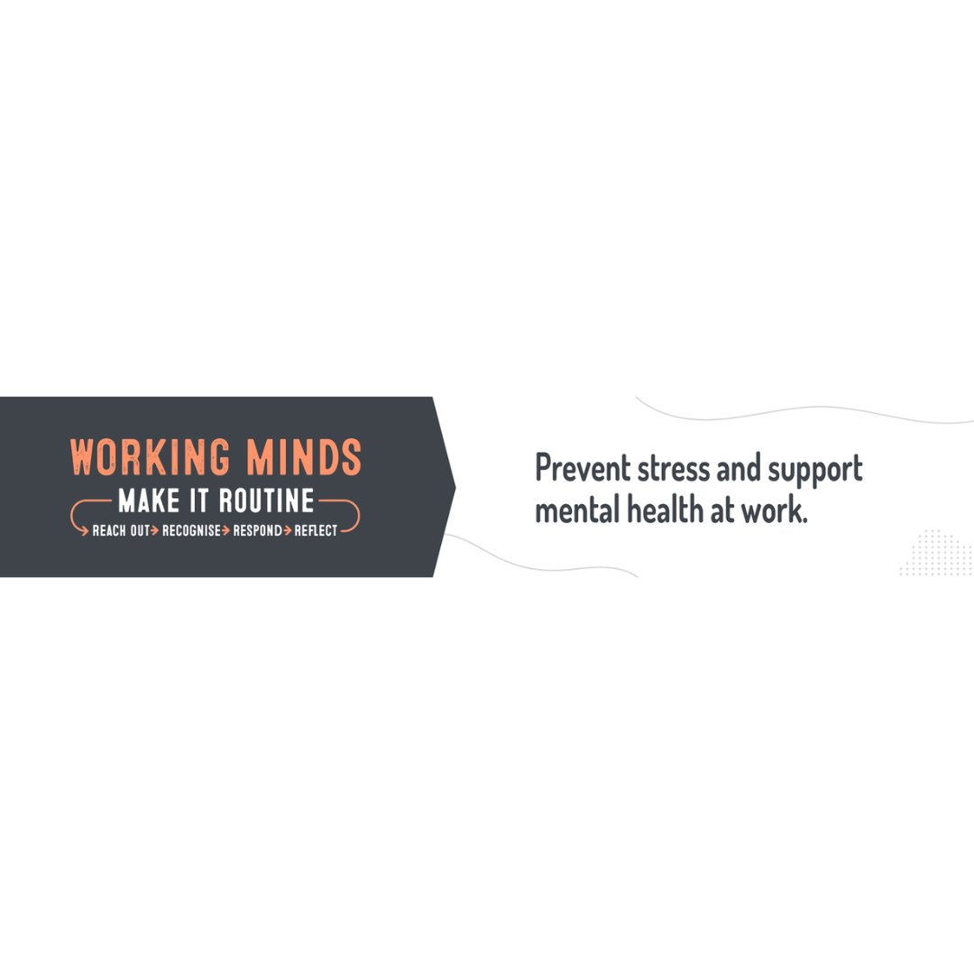 This mental health awareness week BAPO is promoting working minds call to prevent stress and support mental health at work with the five steps: Reach out > Recognise > Respond > Reflect > Make it Routine. More information can be found here: ow.ly/1yZm50RFVGI