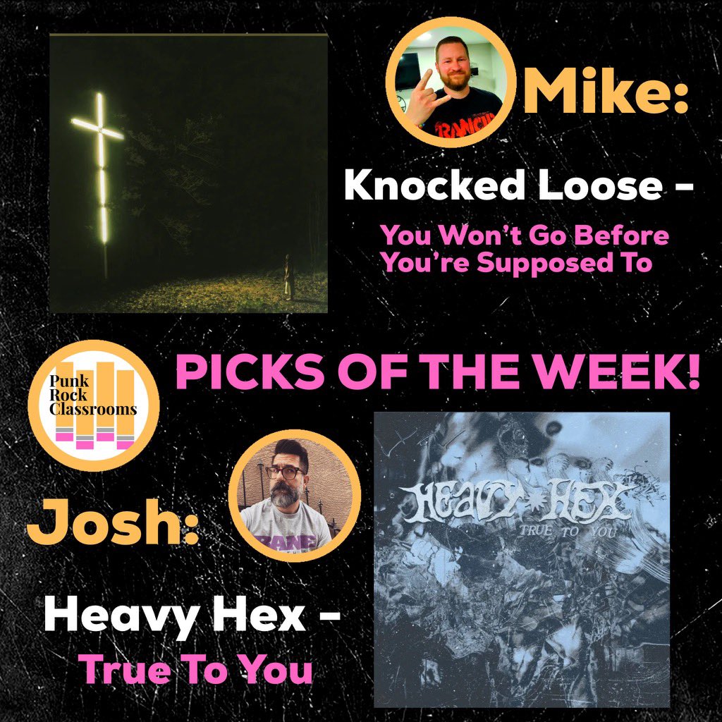 Picks of the Week! #PunkRockClassrooms #music