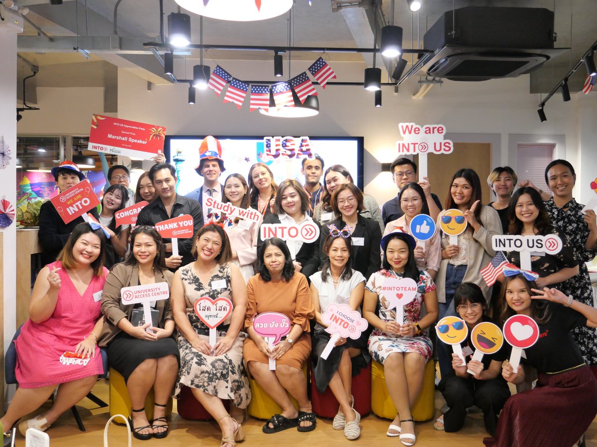 On 10 May, INTO University Partnerships hosted a US Appreciation Dinner event at its University Access Centre (UAC) in Bangkok, delivering a series of workshops detailing updates about several of INTO’s US partners, and reflecting on the success of the collaborations so far 🤝🇺🇸