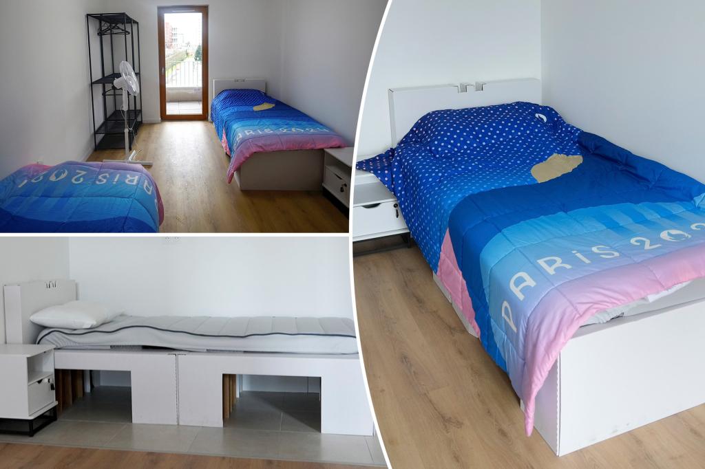 ‘Anti-sex’ beds have arrived at Paris Olympics — after horny athletes admit to orgies amid competition trib.al/eeMMsDi