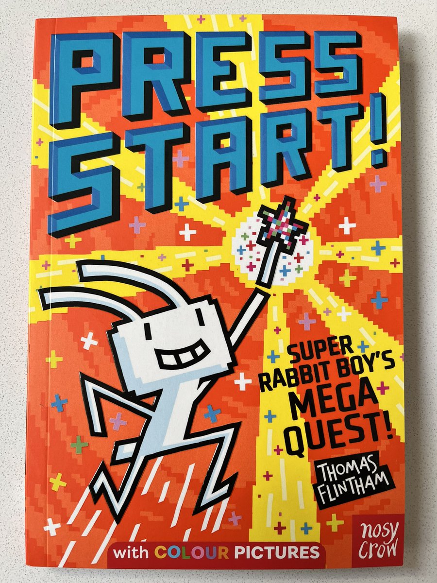 Always love the Press Start! series & Super Rabbit Boy’s Mega Quest @thomasflintham is another bonkers adventure - perfect for 1st chapter book readers. Here’s mine & my 5yr old’s thoughts on these latest escapades: checkemoutbooks.wordpress.com/2024/05/14/pre… Out now for 5+ 📖 @NosyCrow