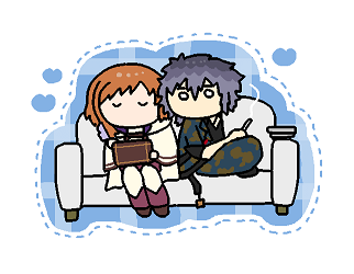 「brown hair couch」 illustration images(Latest)