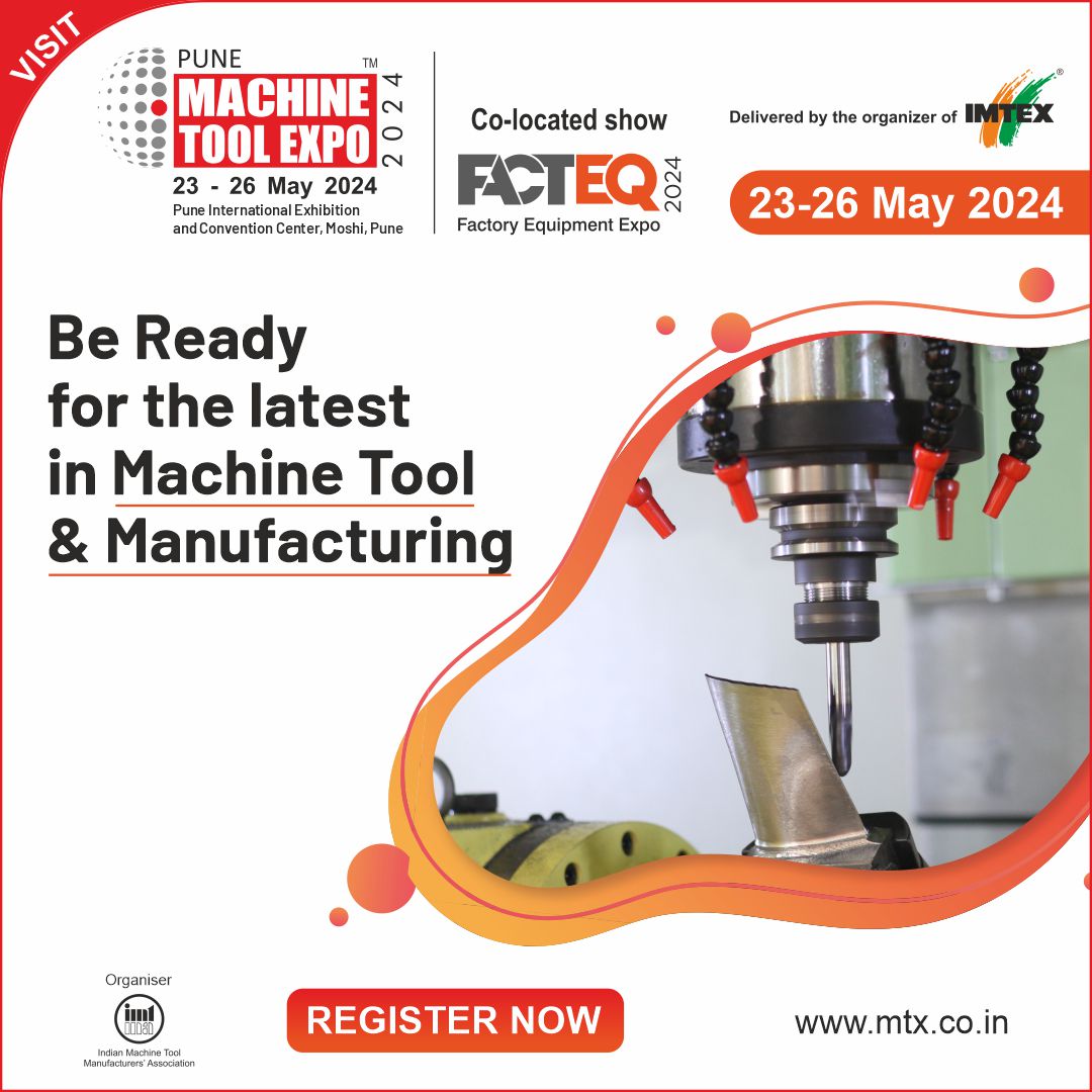 Gear up to witness the future of manufacturing at PMTX 2024! Explore the latest innovations in metal forming, welding, metrology, automation, digital manufacturing, and robotics all under one roof. Register here: pmtx2024-imtma.expoplanner.in/visitor-regist…
#TechTrends #IndustryLeaders