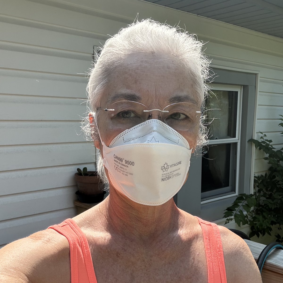 Why do I wear a mask around everybody on the planet, indoors & outside? 

My neighbor just told me she has Covid & asked me for tests

She was over 2 days ago

She does mask but not consistent. I think hubs has long covid from infection 2 yrs ago. 

 #maskup #CovidIsNotOver