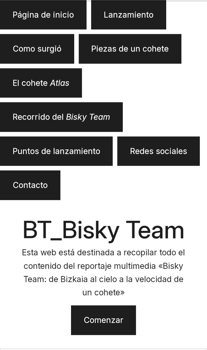 ACTUALIZACIÓN⏰️ 
Los nombres de la páginas han cambiado. Por ejemplo la página "Audios" ya no se llama así, si no que tiene el nombre "Como surgió". Todas las demás páginas también están actualizadas. El contenido de algunas páginas se han actualizado también!!!