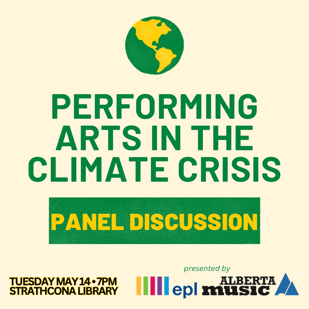 We're proud to share that Nordicity's Brian Christensen will be speaking today on the panel “Performing Arts in the Climate Crisis” at the Edmonton Public Library (EPL).

Learn more about the event or register here: bit.ly/3K0hU23
