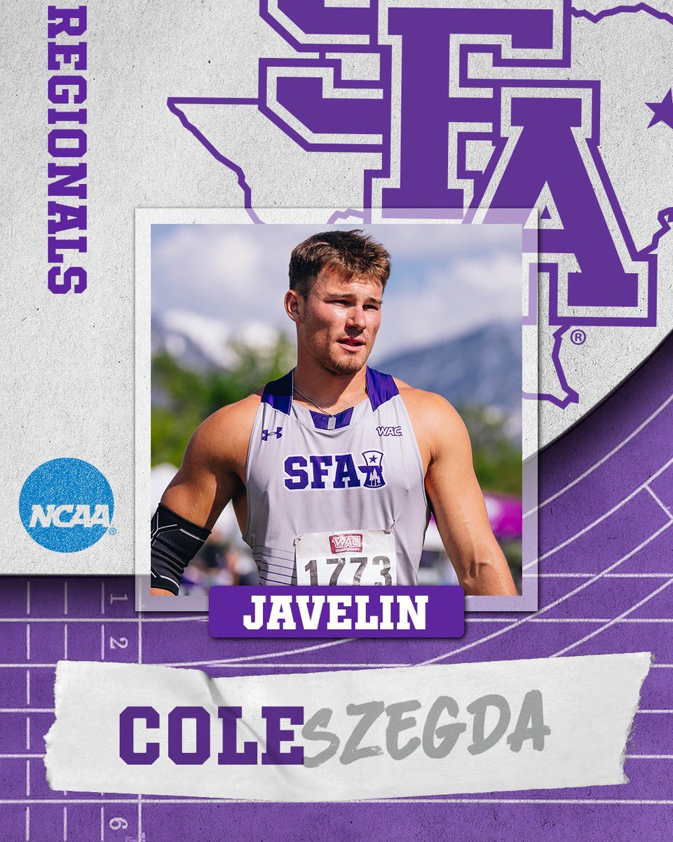 𝐑𝐞𝐠𝐢𝐨𝐧𝐚𝐥 𝐁𝐨𝐮𝐧𝐝 🪓 Cole Szegda qualified for NCAA Regionals! He is 63rd in the nation with a throw of 66.68m! #AxeEm x #RaiseTheAxe