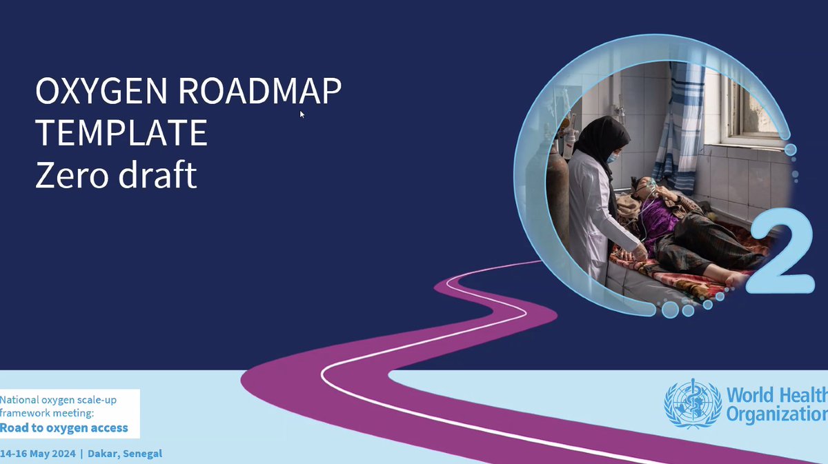 The big unveil! @WHO #RoadtoOxygen Meeting releases template to help govs develop National #Oxygen Roadmaps powered to #SaveLivesNow & prepare for next #pandemic. #EveryBreathCounts calls on govs to #InvestinOxygen roadmaps that mirror template by 2030. 🙏 @PIH & @UNITAID