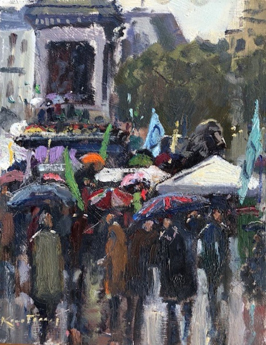 'XR Protest, Trafalgar Square' by Karl Terry karlterry.co.uk